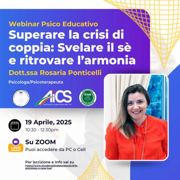 Webinar Aics Rosaria Ponticello